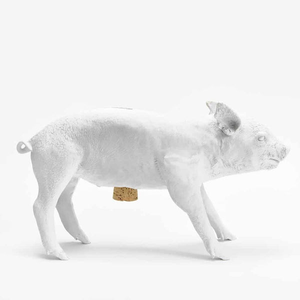 Piggy Bank - Matte White