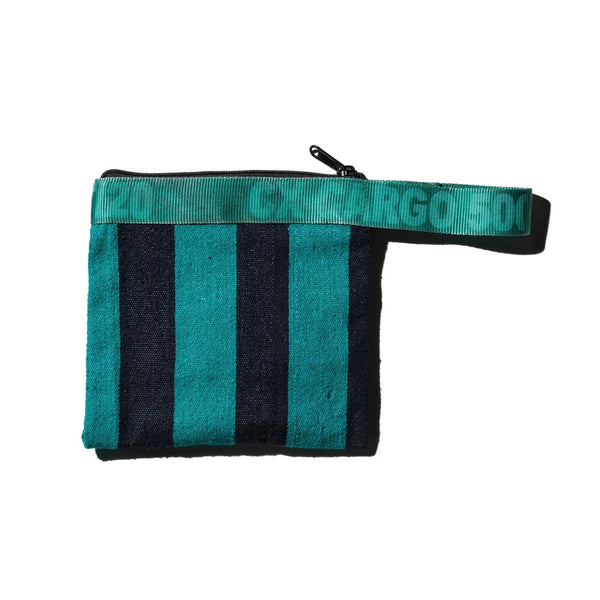 Puebco Rug Pouch / Turquoise X Navy Blue | Drake General Store