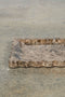 Bonne Choice Scalloped Travertine Tray, Brown | Drake General Store