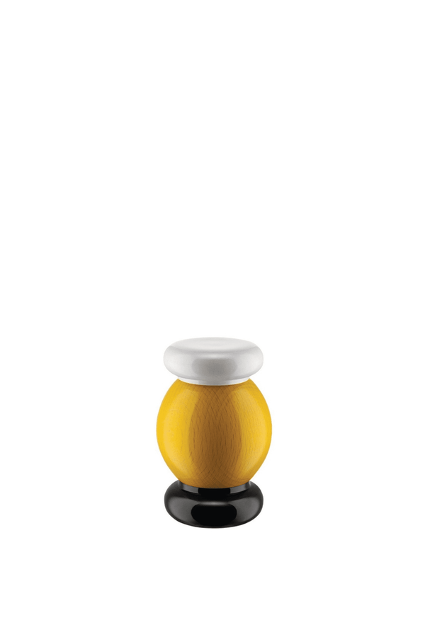 Twergi Salt-Pepper-Spice Castor, Small White Yellow Black