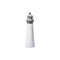 Lighthouse Shaped Salt & Pepper Mill 8" Gray