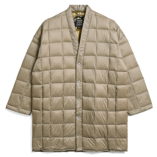 Hanten Down Cardigan - Khaki/Beige – Drake General Store