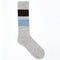 Retro Winter Outdoor Socks - Gray/Brown/Blue