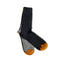 Woolen Half & Half Socks - Charcoal/Black